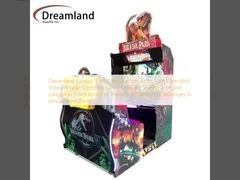 Dreamland Jurassic Park Dinosaur Simulator Coin Operated Video Arcade Shooting Game Offering Seamless English Language Integration For Immersive Shooting Challenges In Amusement Parks