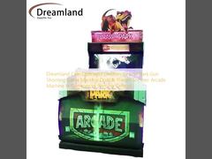 Dreamland Coin Operated Children Jurassic Park Gun Shooting Game Machine Double Players Shooter Arcade Machine  In Commercial Gaming Centers
