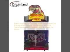 English Language Coin Operated Jurassic Park 2 Players Gun Shooting Arcade Shooting Game Machine Perfect For Entertainment Centers Amusement Parks And Family Fun Venues